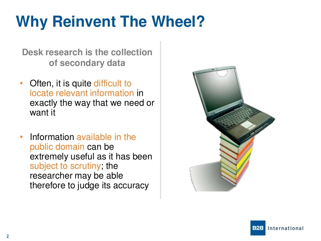 An Introduction To Desk Research