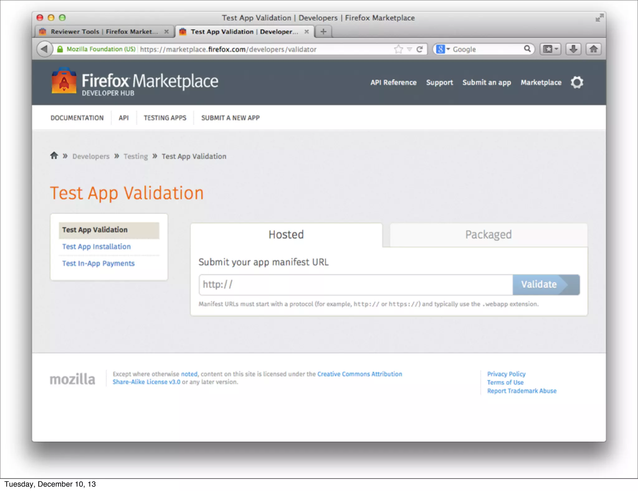Tuesday, December 10, 13