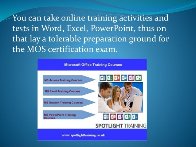 microsoft office certification free