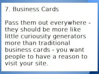 How to Get More Visitors