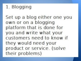 How to Get More Visitors