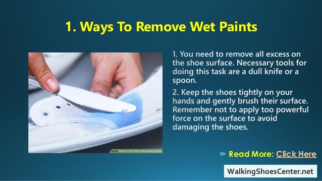 How To Get Paint Out Of Shoes White Shoe Paint