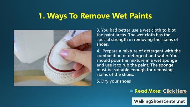 How To Get Paint Out Of Shoes White Shoe Paint