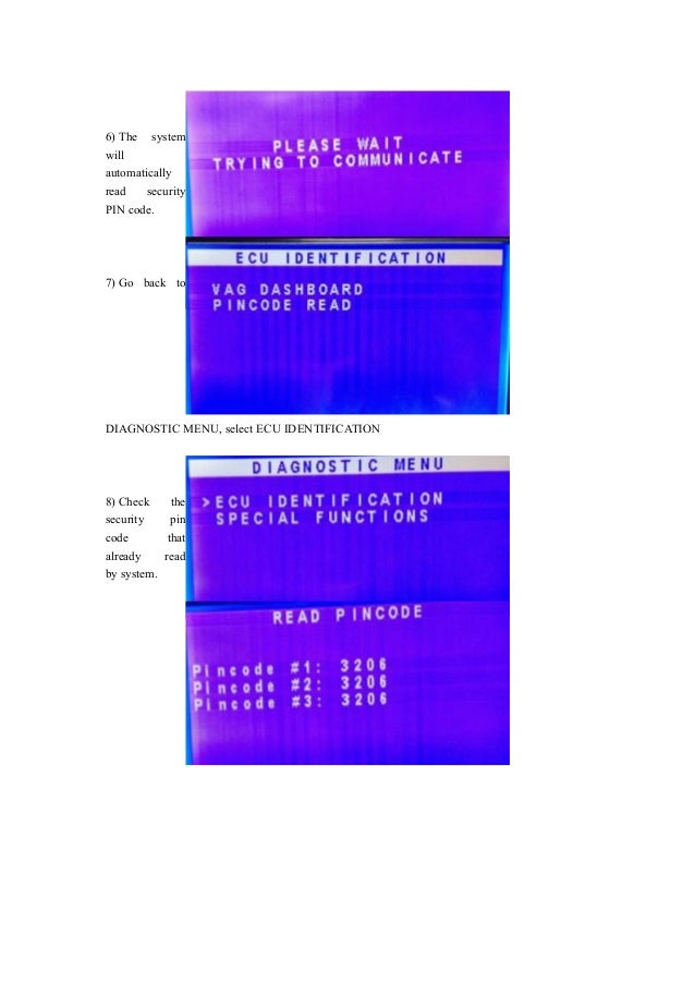 How to get pin code with the key pro m8 key programmer