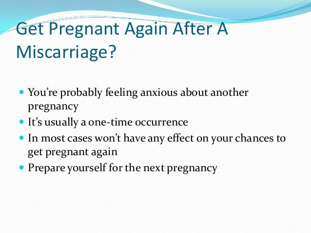 How to Conceive After Miscarriage How to Conceive After Miscarriage