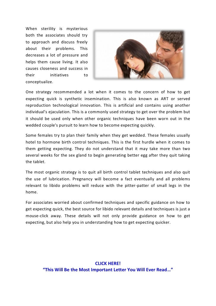 Click Here To Learn How To Get Pregnant Naturally! Click Here To Learn How To Get Pregnant Naturally!