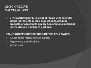 How to get ready in food preparation | PPTX