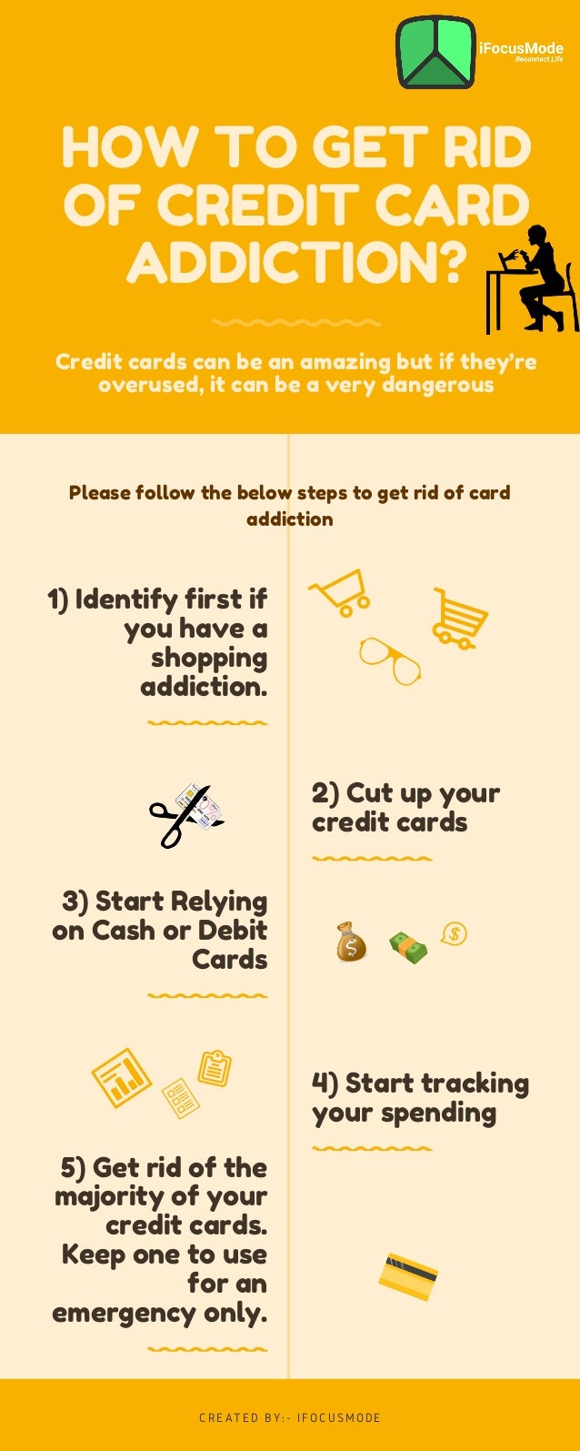 How to get rid of credit card addiction