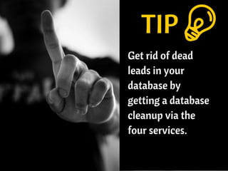 How to Get Rid of Dead Leads on your Database?