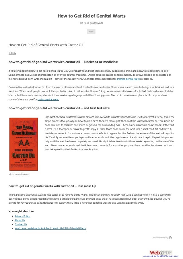Can You Get Rid Of Genital Warts Naturally Can You Get Rid Of Genital Warts Naturally