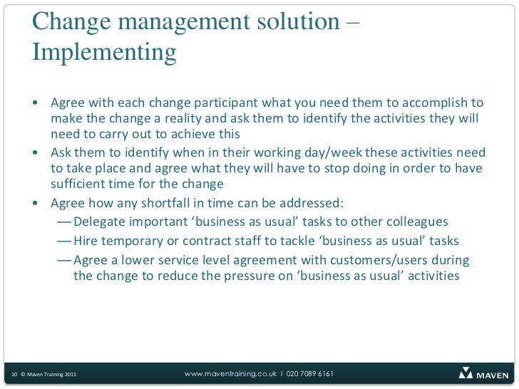 How To Get Started Managing A Change Initiative