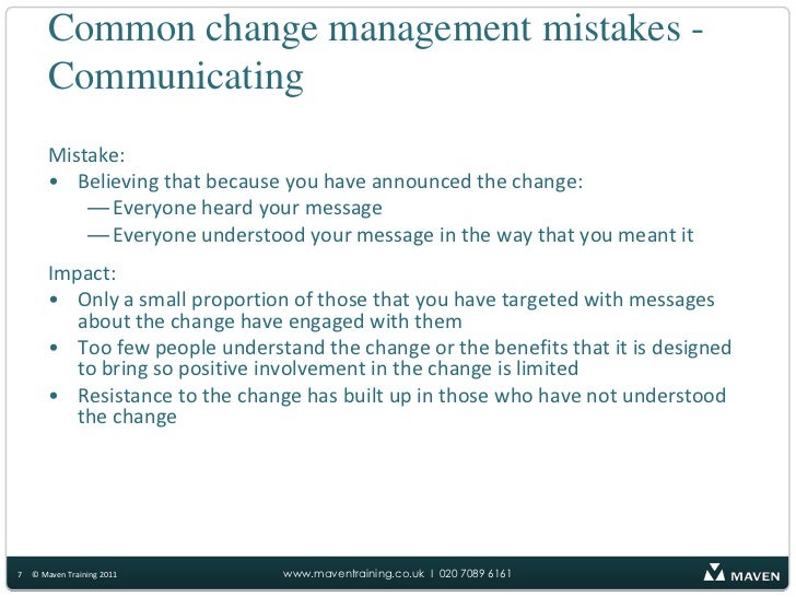 How To Get Started Managing A Change Initiative