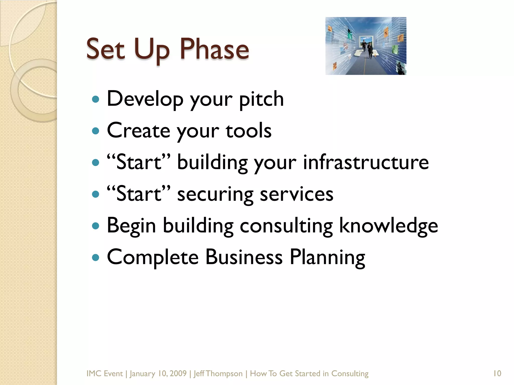 How To Get Started In Consulting