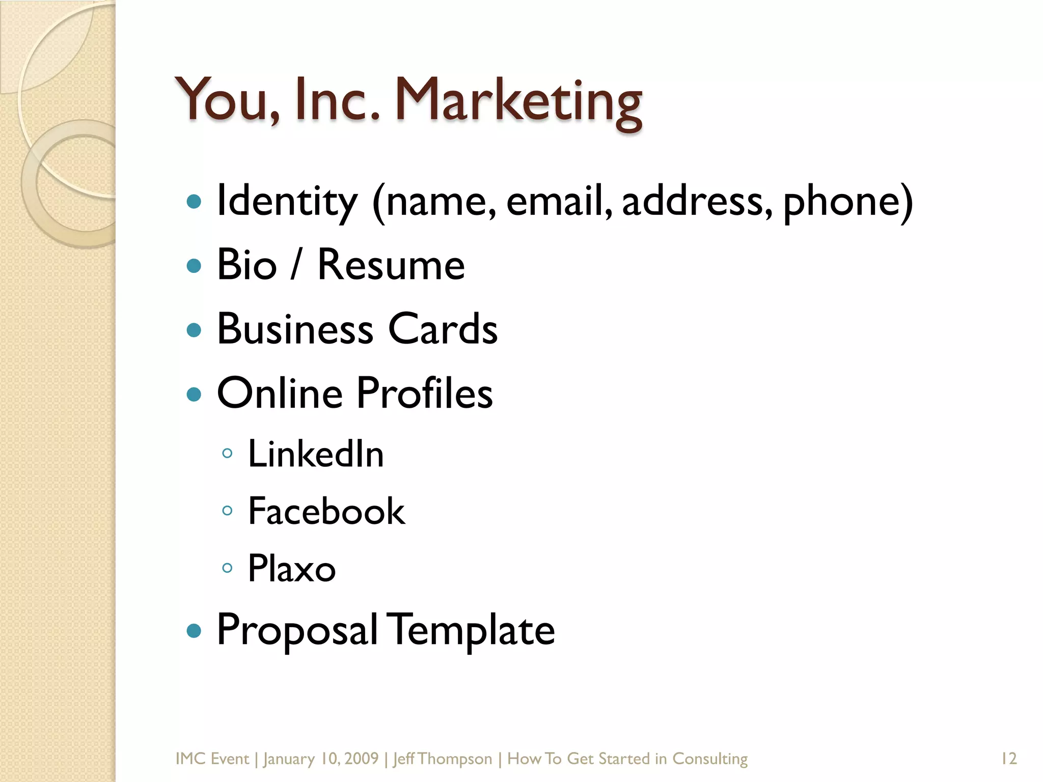 How To Get Started In Consulting