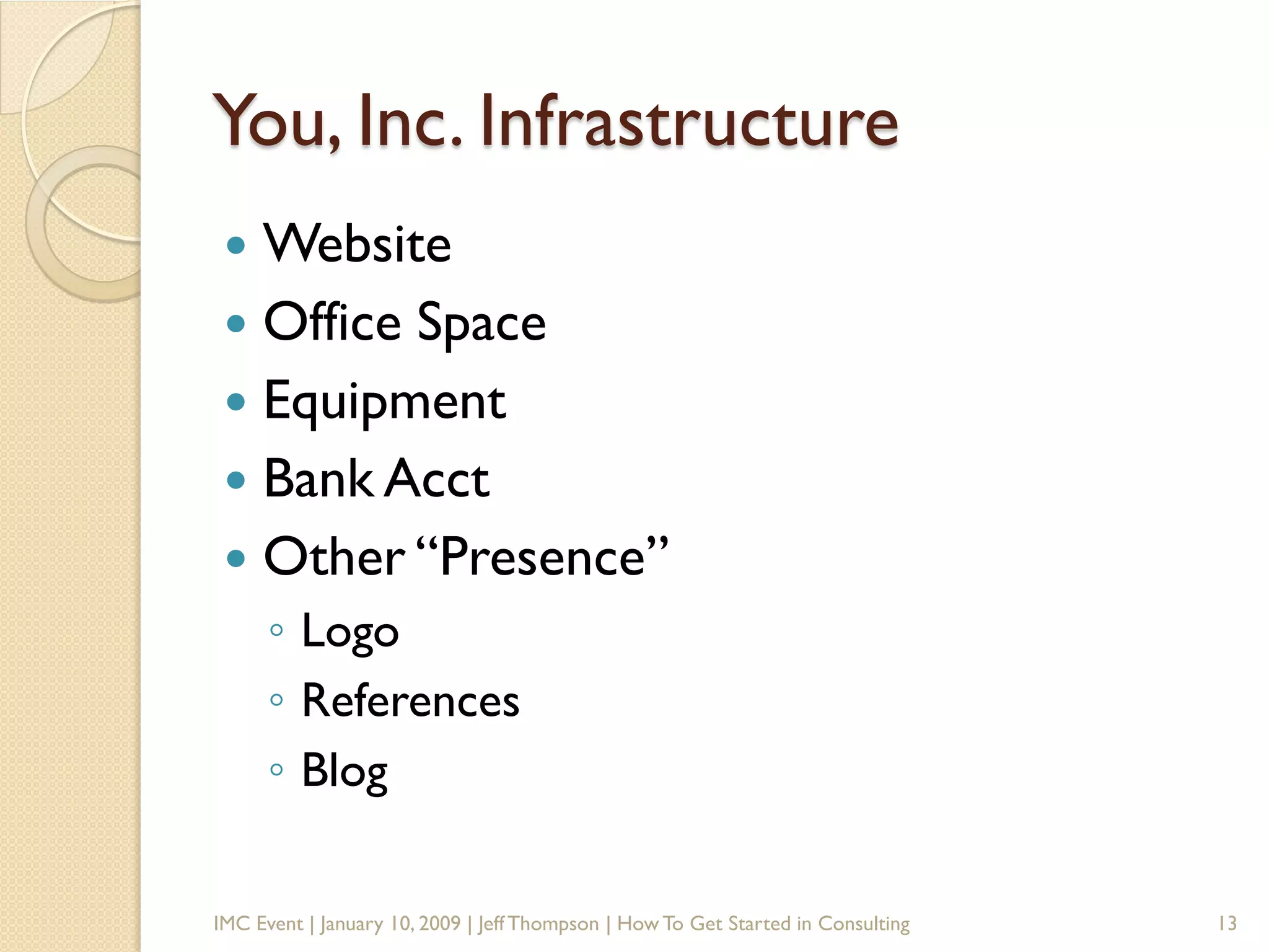 How To Get Started In Consulting