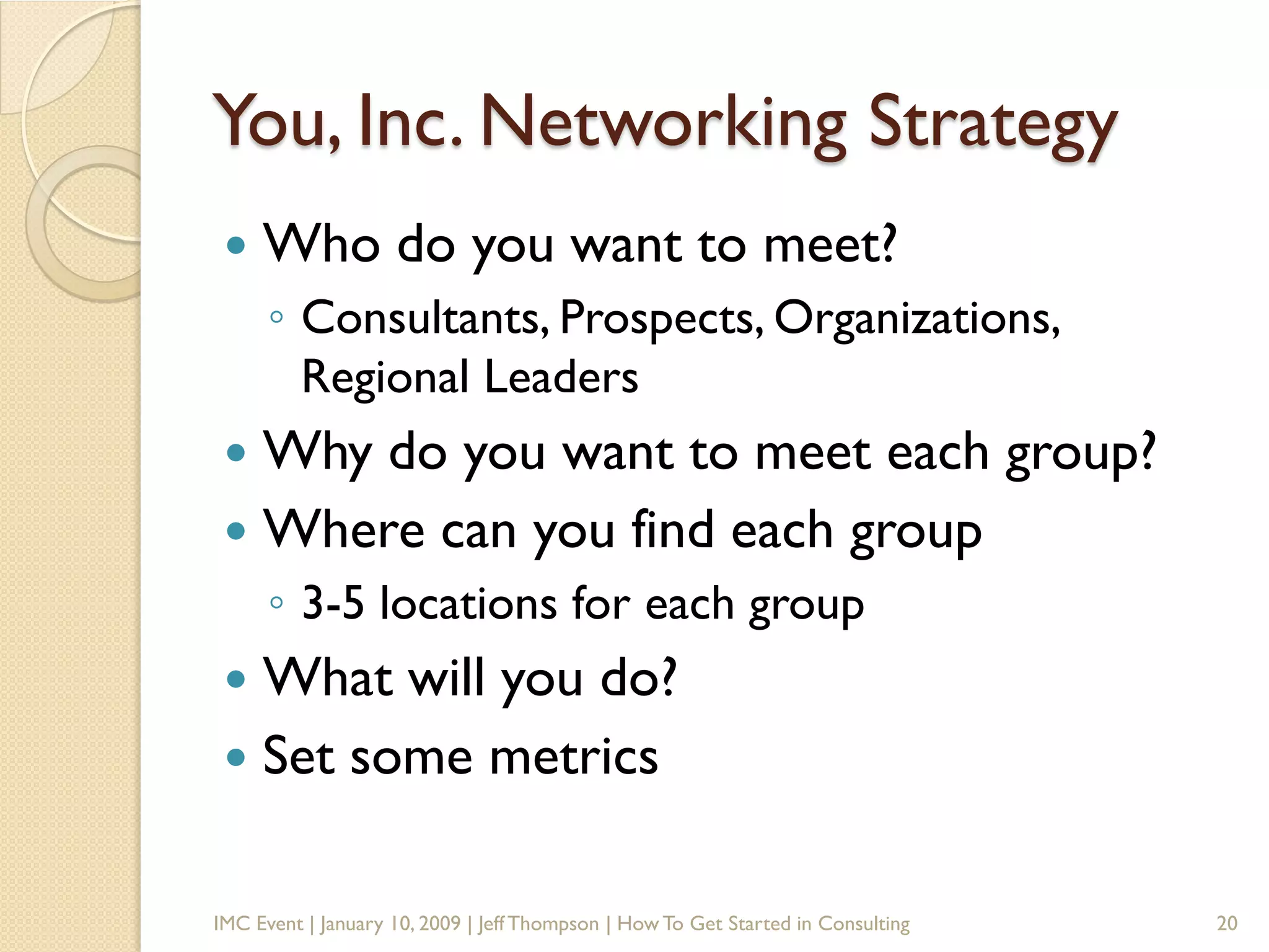 How To Get Started In Consulting