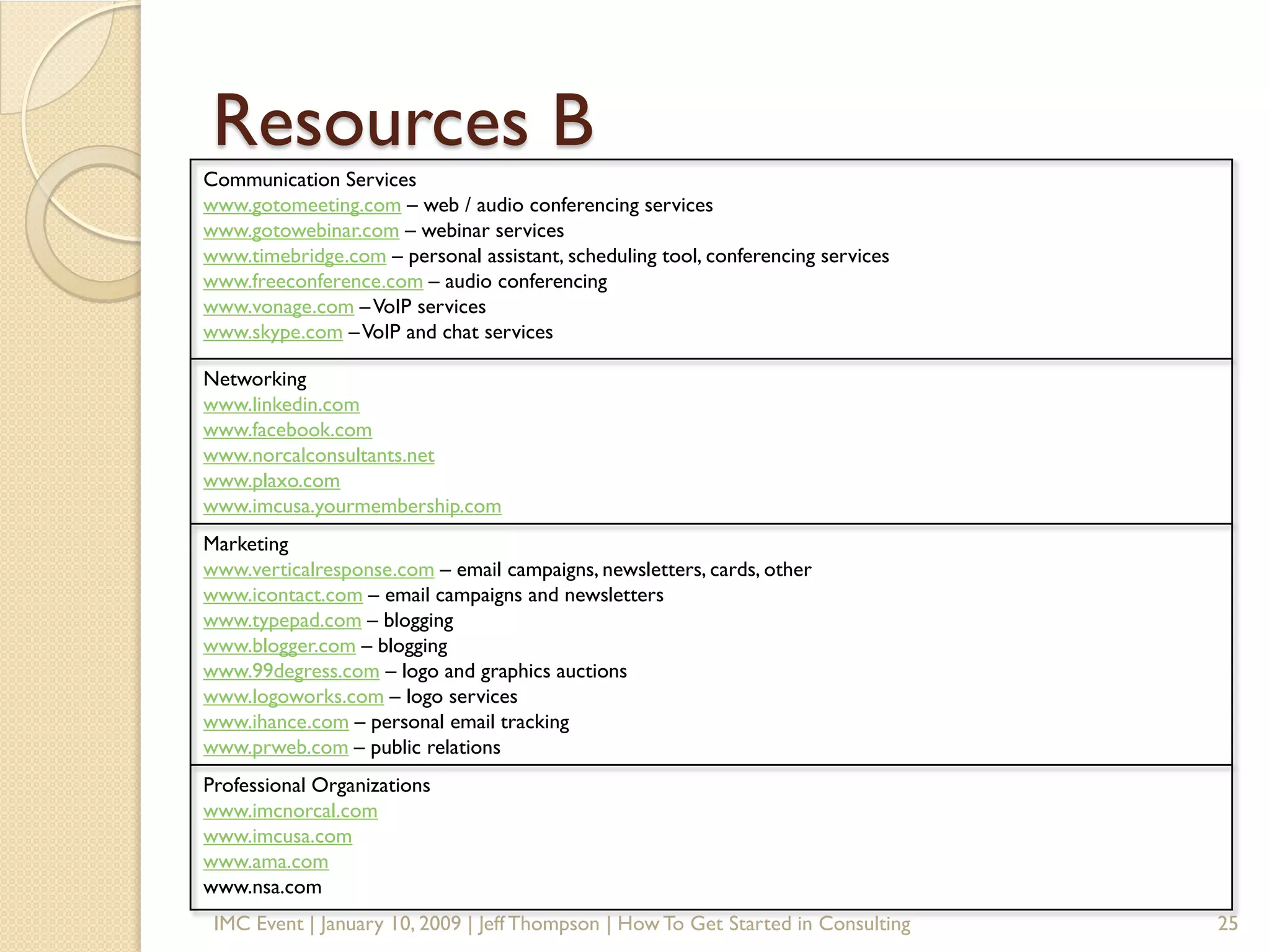 How To Get Started In Consulting