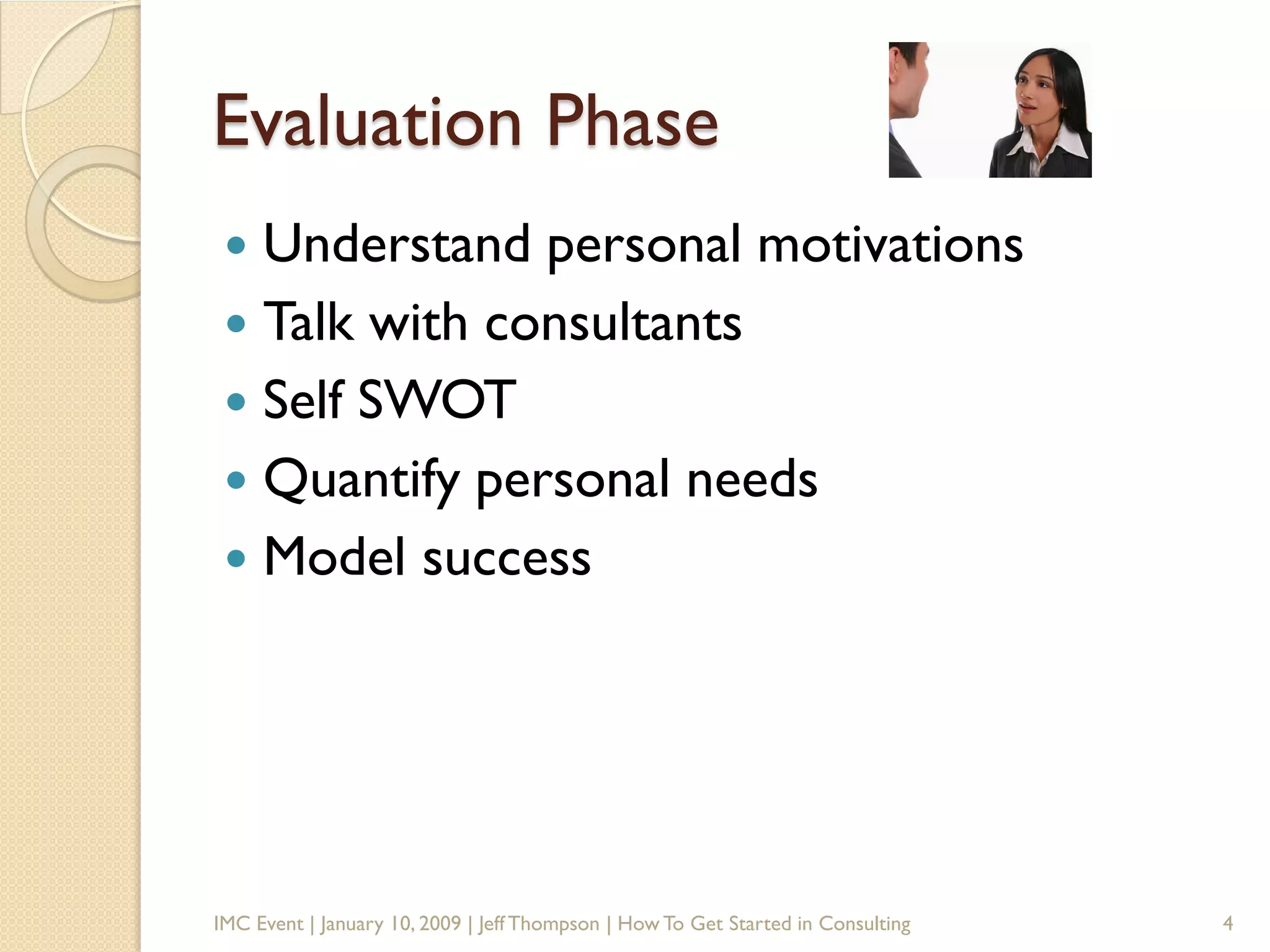 How To Get Started In Consulting