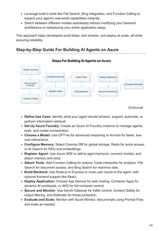 How to Get Started with AI Agent Development on Azure.pdf