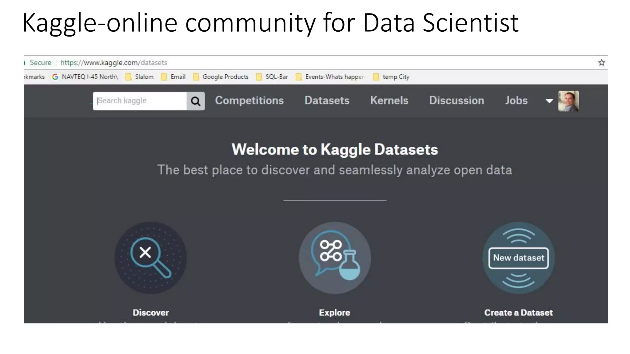Kaggle-online community for Data Scientist 