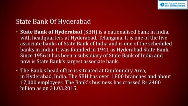 Sbh forex branches in hyderabad