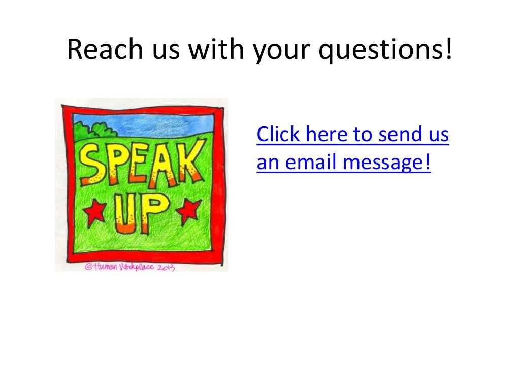 Reach us with your questions!