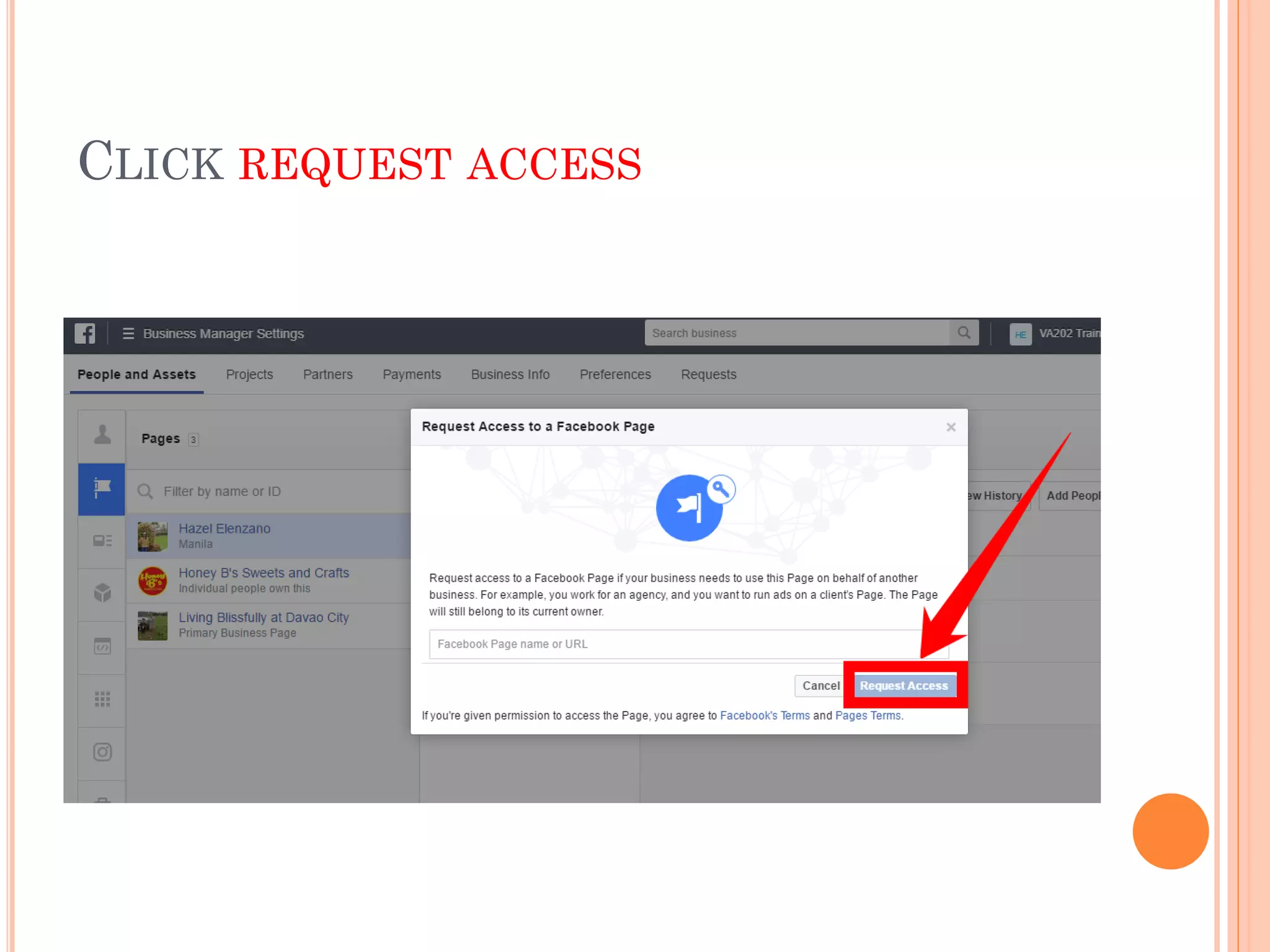 CLICK REQUEST ACCESS
 