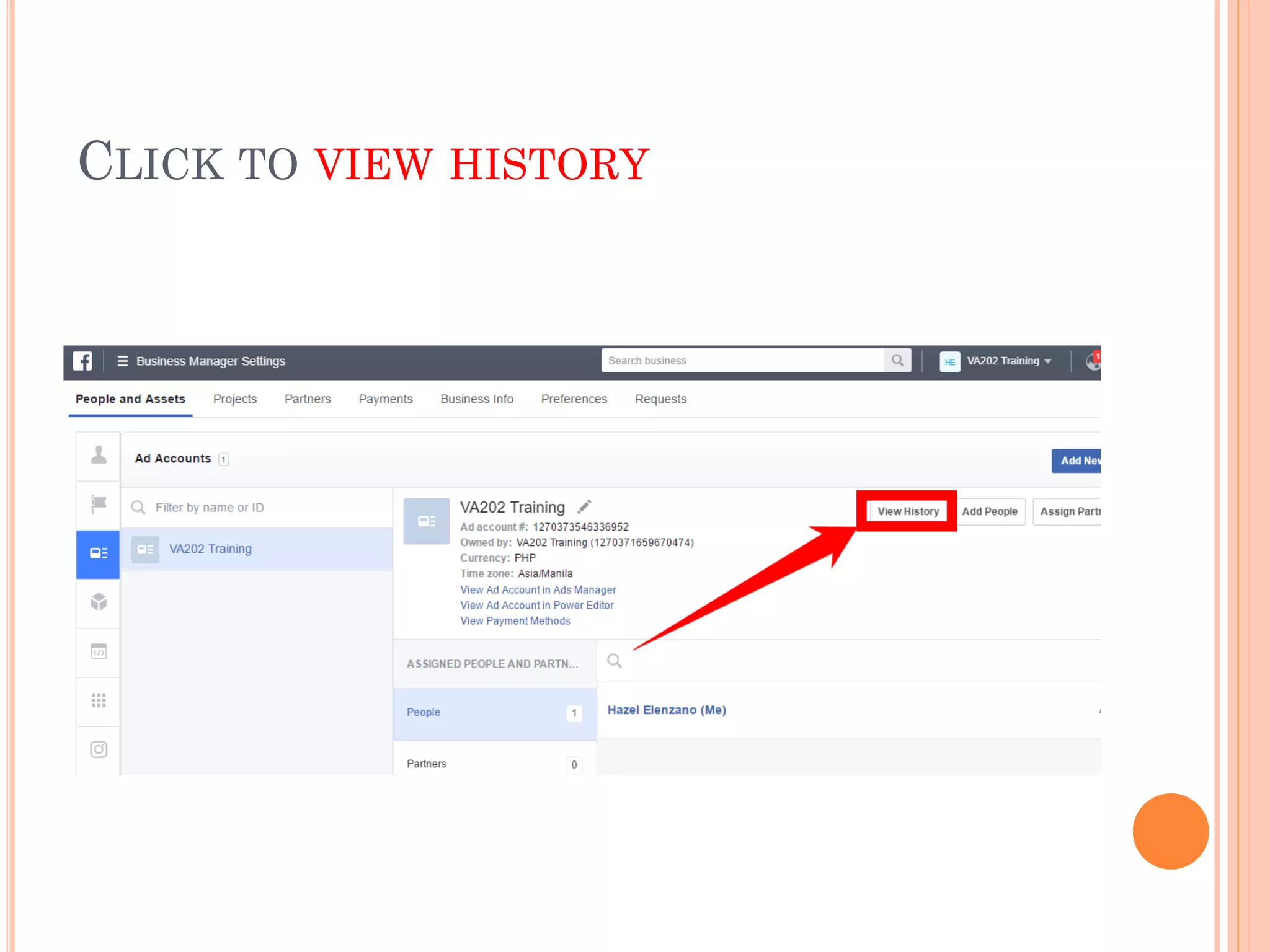 CLICK TO VIEW HISTORY
 