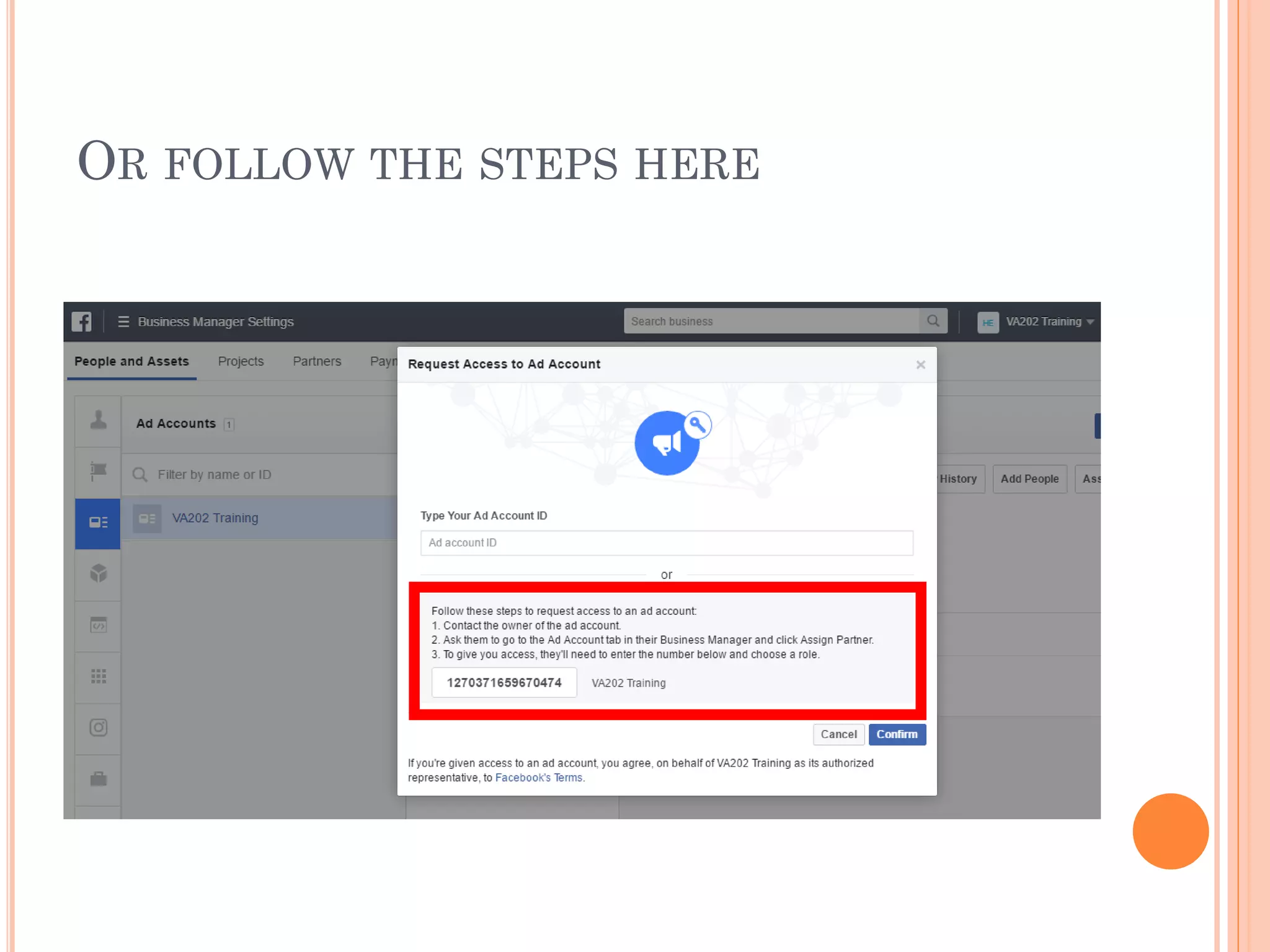 OR FOLLOW THE STEPS HERE
 