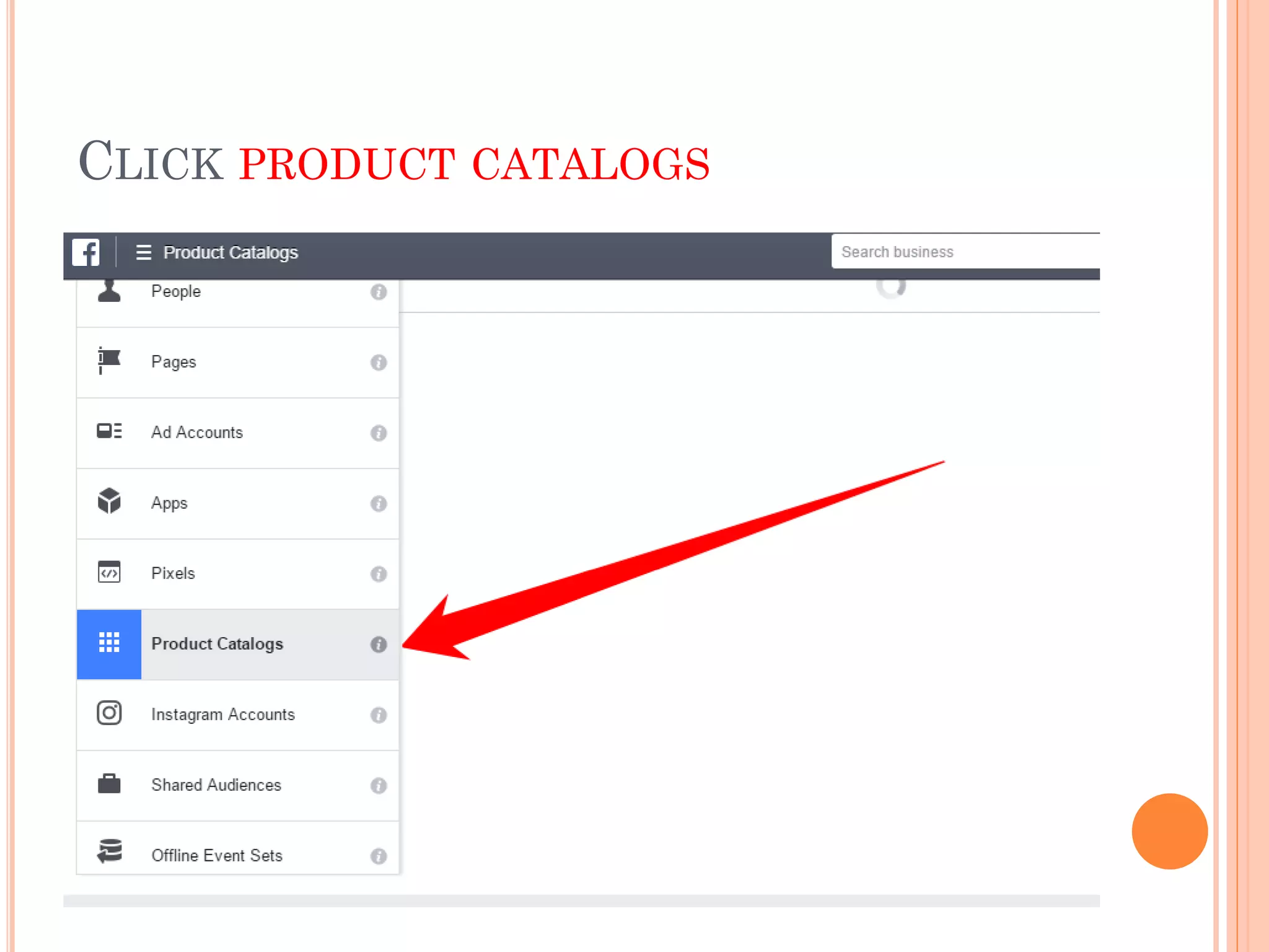CLICK PRODUCT CATALOGS
 