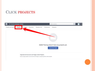 CLICK PROJECTS
 