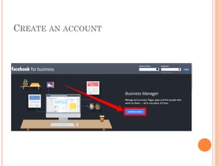 CREATE AN ACCOUNT
 