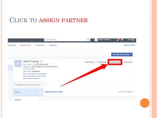 CLICK TO ASSIGN PARTNER
 