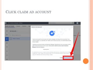 CLICK CLAIM AD ACCOUNT
 