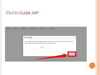 CLICK CLAIM APP
 
