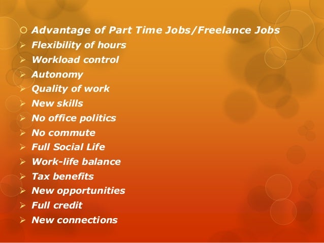 how to get a part time job