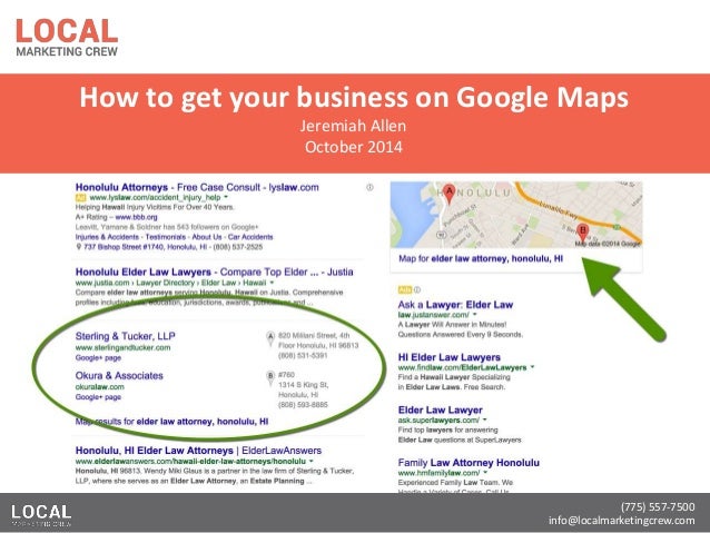 putting business on google maps putting business on google maps