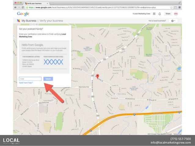 How to get a business on google maps
