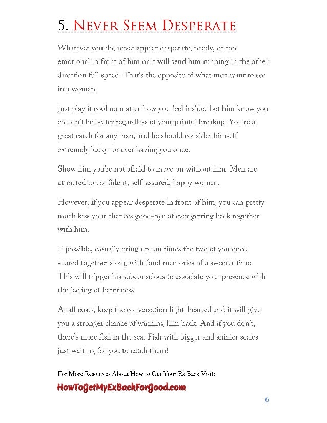 How To Get Your Ex Boyfriend Back After He S Moved On