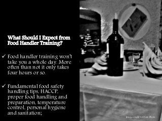 How To Get Your Food Handlers Card