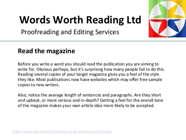 Write short magazine article