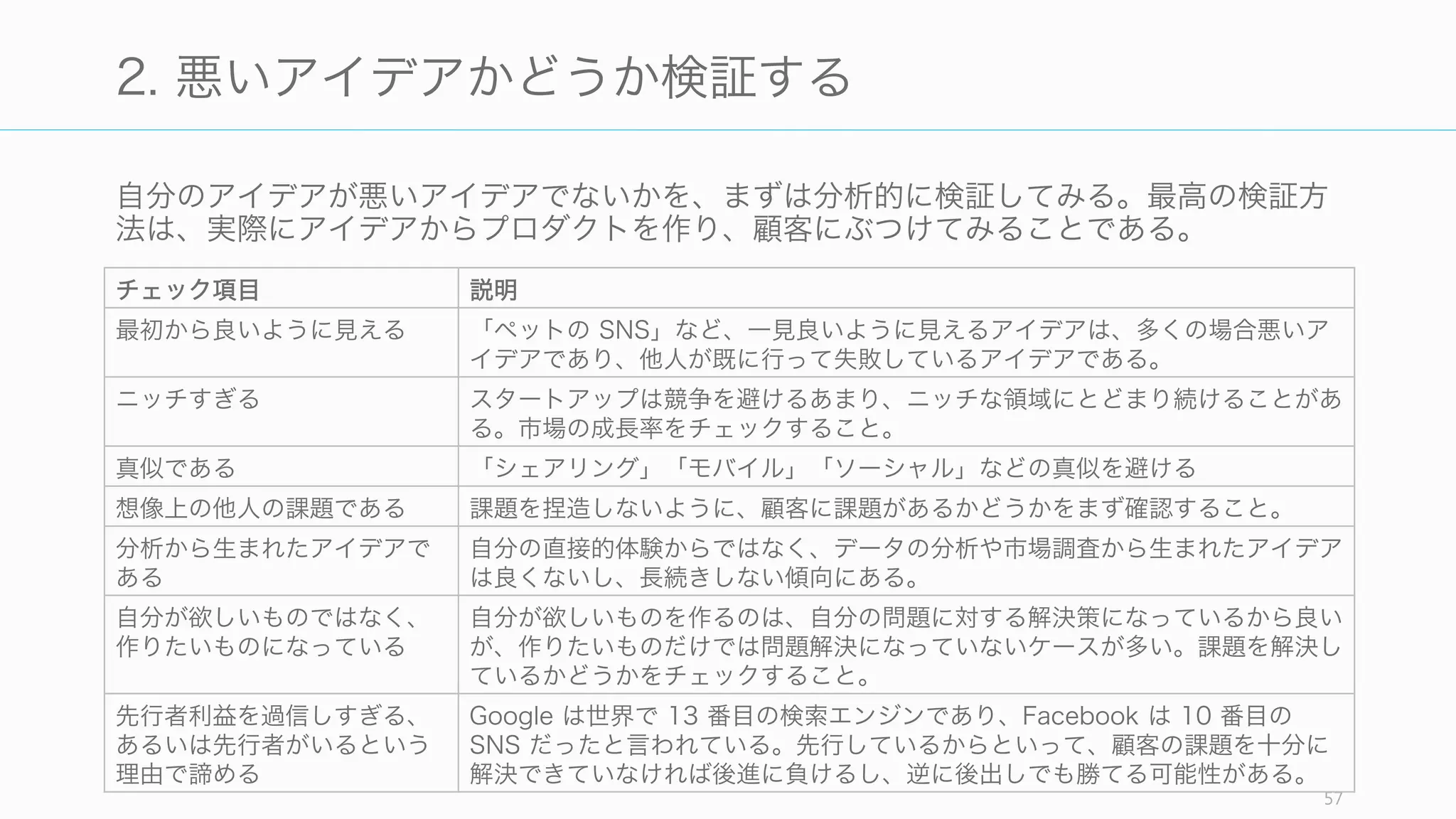 Zuckerberg Photo by Brian Solis (https://www.flickr.com/photos/50698336@N00) 57
Facebook に貢献
すること以外の決
定は可能な限り少
なくしたいんだ
(Mark
Zuckerberg,
Entrepreneur)
Zuckerberg が
Facebook を動かして
いるのと同じぐらい、
Facebook が
Zuckerberg を動かし
ている
(Paul Graham)
 