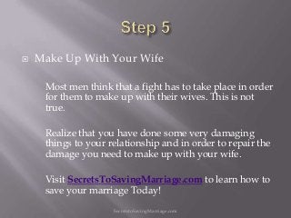 How to get your wife to love you again