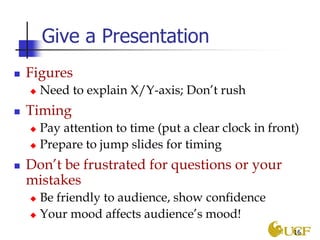 How to give a good presentation.ppt