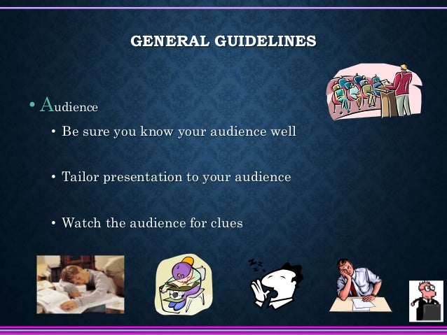 How to give a knockout presentation image