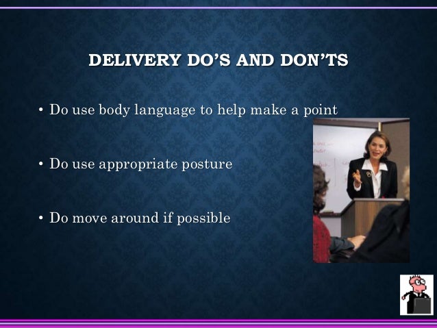 Concise presentation meaning picture