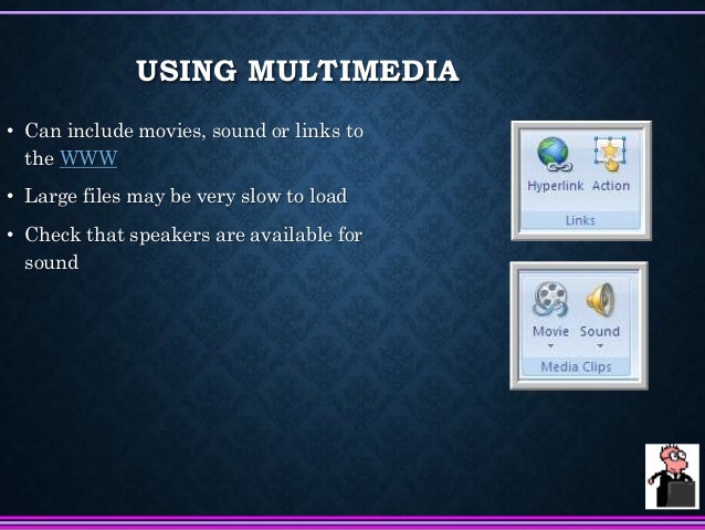 Analyse the advantages and limitations of different communication media for presentations image