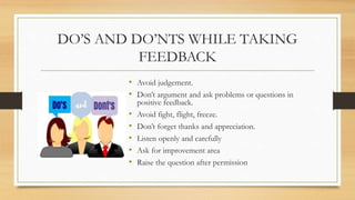 How to give feedback | PPTX