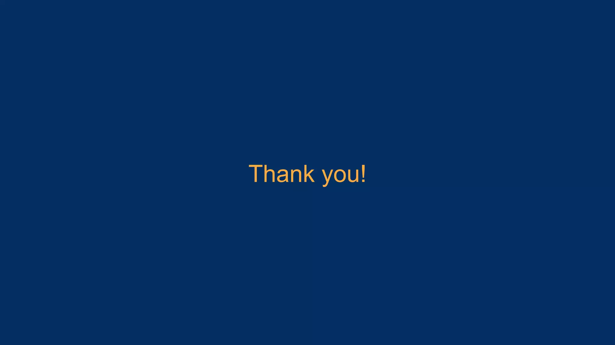 Thank you! 