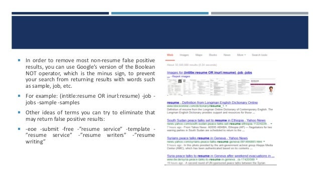 resume submit for job